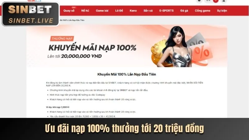 Hoàn trả tiền cược UE9 Win